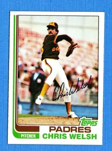 1982 Topps #376 Chris Welsh Padres - Picture 1 of 1