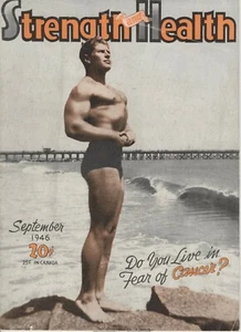 SEPTEMBER 1946 STRENGTH AND HEALTH MAGAZINE - Picture 1 of 2