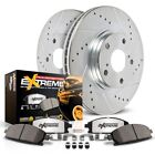 K6475-36 Powerstop 2-Wheel Set Brake Disc And Pad Kits Front For Range Rover