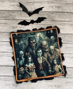 Juguete arrugado monstruos de terror bebé espantoso Halloween pesadilla susto - Imagen 1 de 2