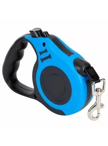 16.5FT Automatic Retractable Dog Leash Pet Collar Automatic Walking Lead Free US - Bild 1 von 7