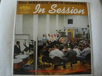 THE MELODY FOUR QUARTET IN SESSION VINYL LP WORD RECORDS W-3163-LP, MONO VG++ - Image 1 of 4