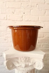 Vintage Hamilton Beach 415-1 Crock Watcher 4 Quart Brown Ceramic Pot Insert - Picture 1 of 5