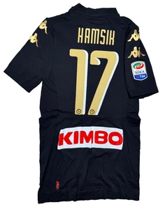 Maglia Calcio vintage Napoli 2016-17 Hamsik Lete Serie A Kappa L/XL gara Kimbo - Foto 1 di 11