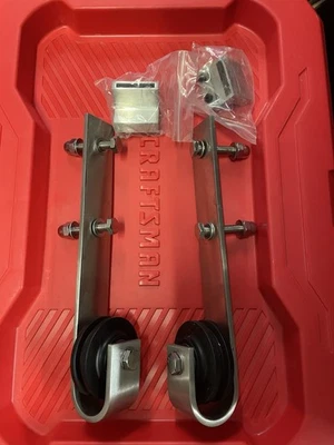 2 rodillos de puerta de granero herrajes Foto 1 de 3