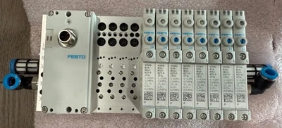 Festo Valve Manifold Terminal VTUG-10-VRLK-S8-B1T-Q8A-U-QH4SU-12P **NEW** - Image 1 of 4
