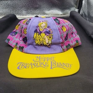 Vintage 1996 Muppets Treasure Island Miss Piggie Kids Hat Cap Jim Henson Pirate - Picture 1 of 7