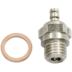 JAPANESE OS-88 #8 GLOW PLUG | MEDIUM HEAT RANGE | FOR NITRO/METHANOL ENGINES - Picture 1 of 5