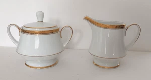 Noritake Richmond Lidded Sugar Bowl and Milk Jug/Creamer - Picture 1 of 11