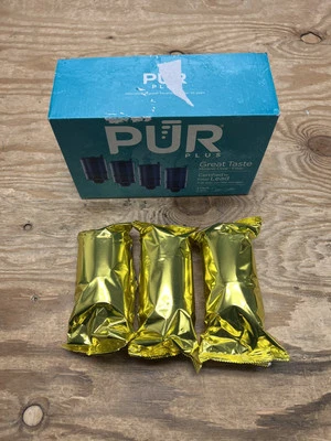 NEW 3 Pack Pur Maxion Walter Filter Replacement Faucet Refills Model RF-9999 - Image 1 of 4