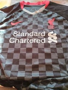 Replica Liverpool M LFC Shirt  black/orange Thiago 6, some peeling - Picture 1 of 3