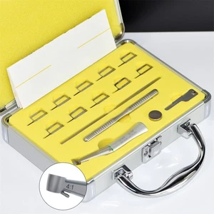 Dental 4:1 Reduction Contra Angle Handpiece 4:1 Interproximal Strips IPR Sets - Picture 1 of 12