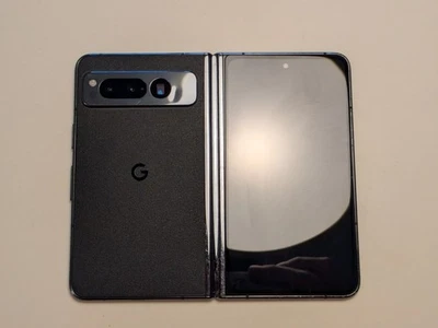 Google Pixel Fold 256GB Obsidian Black Unlocked - Inner Screen Broken - Image 1 of 4