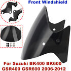 Front Windshield With Bracket Kit For Suzuki Bk400 Bk600 Gsr400 Gsr600 2006-2012