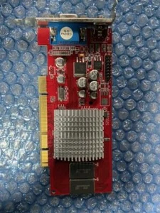 AGP card ATI Radeon 7000 64M TVO 1024-6112-03-SA PQB-RV100-P112 VGA Comp out - Picture 1 of 3