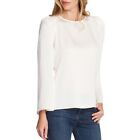 VINCE CAMUTO NEW Women's Hammered Satin Shoulder Pad Blouse Shirt Top L TEDO