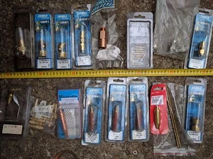 Assorted quantities of Cigweld COMET cutting head nozzles, adaptors, fittings - Picture 1 of 5