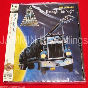 DEF LEPPARD - On Through The Night - Japan Jewel Case SHM CD - Factory Sealed - Imagen 1 de 1