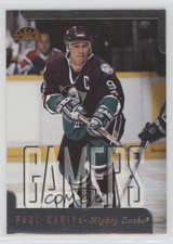 1997-98 Leaf Gamers Paul Kariya #173 HOF