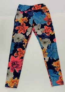 ladies size M BONDS ACTIVE bright floral Yoga / Gym Leggings - Stretch VGC - Picture 1 of 4