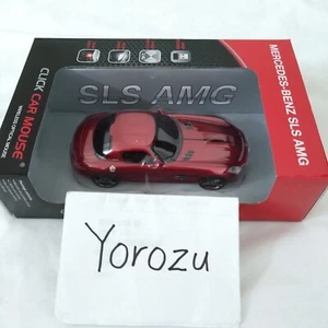 Mercedes Benz Click Car Mouse USB SLS AMG Sapphire Red 660257 Japan New - Picture 1 of 4