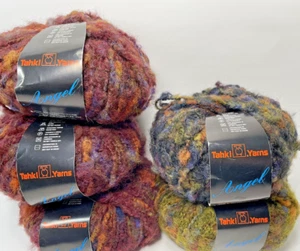 Tahki Yarns Angel 70% Merino wool 30% acrylic mixed lot of 5 multi colors 3,2,6, - Picture 1 of 4