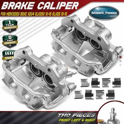 Pinzas de freno de disco delanteras 2 piezas para Mercedes-Benz X204 GLK350 10-15 GLK250 13-15 Foto 1 de 4