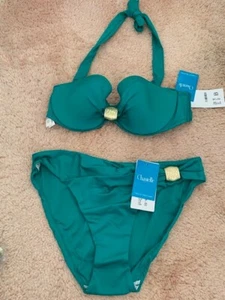 CHANTELLE BIKINI TOP SIZE 32B BOTTOMS SIZE XS (WERE £108) BY SIGNED FOR POST - Picture 1 of 2