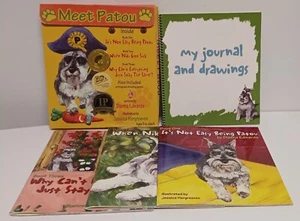 Meet Patou by Dianna Edwards - 3 Book Set + Writing and Drawing Journal - Picture 1 of 15