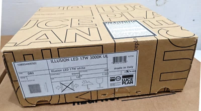 Lámpara de Pared/Techo LED Luceplan Illusion en Embalaje Original, Caja Abierta, Sin Usar Foto 1 de 2
