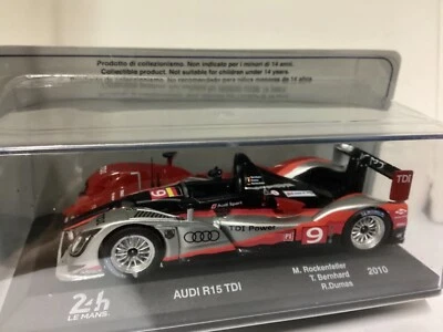 IXO AUDI R15 TDI PLUS  2010  winner 24h Le Mans die-cast 1/43, Nuova in teca - Immagine 1 di 4