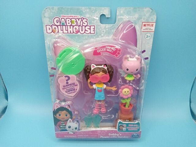 Gabby's Dollhouse - Paquete de 2 peluches Purr-ific de Cakey Cat y MerCat  de La casa de muñecas de Gabby, juguetes para niños a partir de 3 años