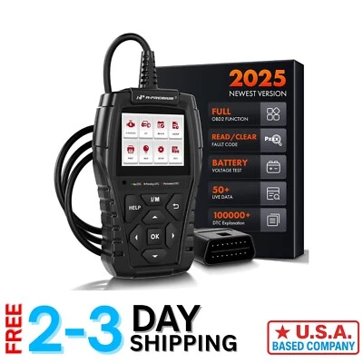 Potente escáner de diagnóstico de automóvil AD200 para OBDII - Datos e informes en tiempo real Foto 1 de 4