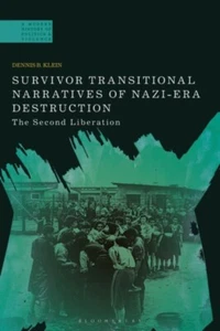 Survivor Transitional Narratives of Nazi-Era Destruction by Klein Professor Den - Picture 1 of 1