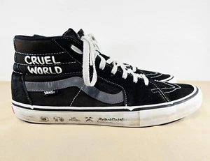 Vans X Cult Sk8-Hi Pro 721454 Black Gray White Men Skate Size 13.0 - Bild 1 von 11