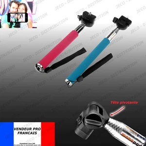 Perche selfie Télescopique Monopode Bluetooth support Iphone ios Android perche - Imagen 1 de 1