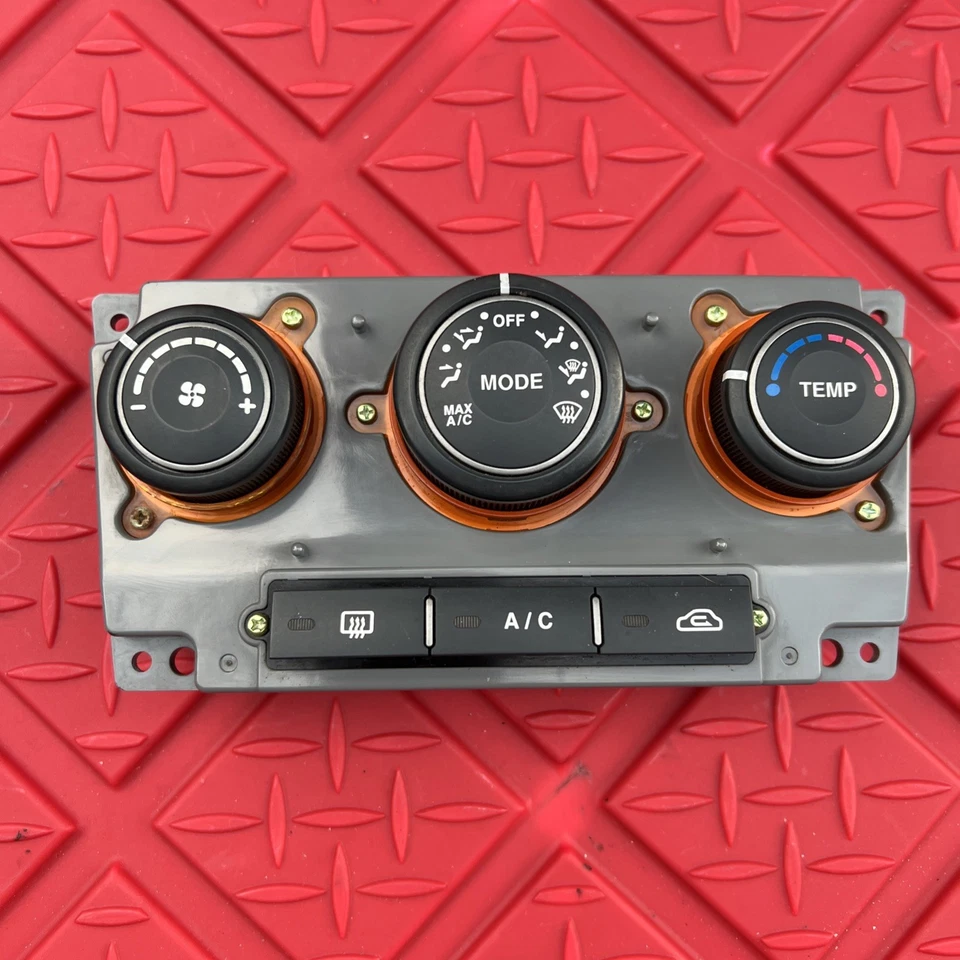 Unidad de control de temperatura climática de calefacción de aire acondicionado Kia Rondo 2007-2008 OEM Foto 1 de 2