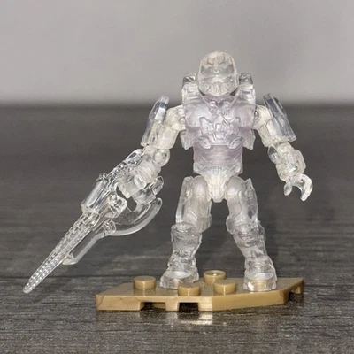 Mega Halo A New Dawn Series Active Camo Spartan Rogue Figure Weapon - Image 1 of 4