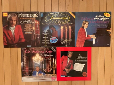 5x LP Richard Clayderman, Vinyl, 12'', Konvolut - Bild 1 von 4