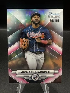 Bowman Sterling Refractor Michael Harris II (RC) 2023/199 Braves - Imagen 1 de 3