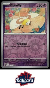 SV05: Temporal Forces #075/162 Cutiefly Reverse Holo - Picture 1 of 2