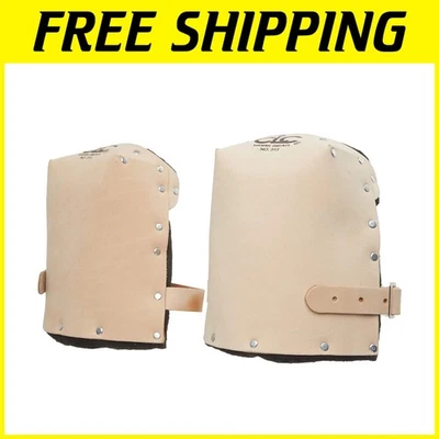 Rodilleras de cuero de alta resistencia CLC con forro doble grueso - cómodas y duraderas Foto 1 de 4