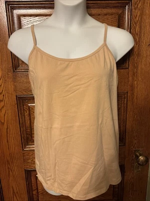 Camiseta sin mangas de algodón tostado Lane Bryant 2X para mujer correas ajustables cami talla grande 18/20 Foto 1 de 3