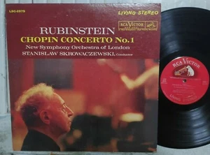 Chopin - Piano Concerto No. 1 Rubinstein LSC 2575 SD 4S/2S Indy LP NM- - Picture 1 of 2