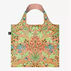 WILLIAM MORRIS Hyacinth Recycled Large Pattern LOQI Shopping Beach Bag - Picture 1 of 8