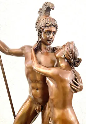 Mythologie-30kg Bronze Statue Mars Und Venus Mit Künstlersignatur Antonio Canova • 1,679€
