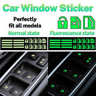 Car Sticker Car Door Window Switch Luminous Sticker Safety Night Accessories Usa