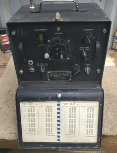 Vtg US ARMY Signal Corps Frequency Meter BC-221-M by Bendix Aviation Corporation - Picture 1 of 3