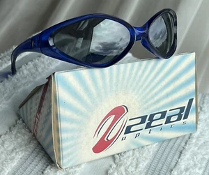 Gafas de sol Zeal Optics para niños envolventes azules reales + lentes de tinte grises - Imagen 1 de 7