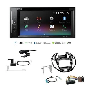 Pioneer Autoradio Bluetooth DAB USB DVD für Ford B-Max ab 2012 piano black - Bild 1 von 4